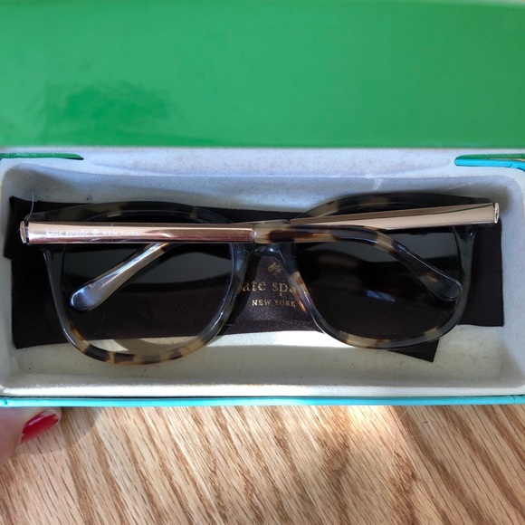 Kate Spade Tortoise Sunglasses - Picture 2 of 6